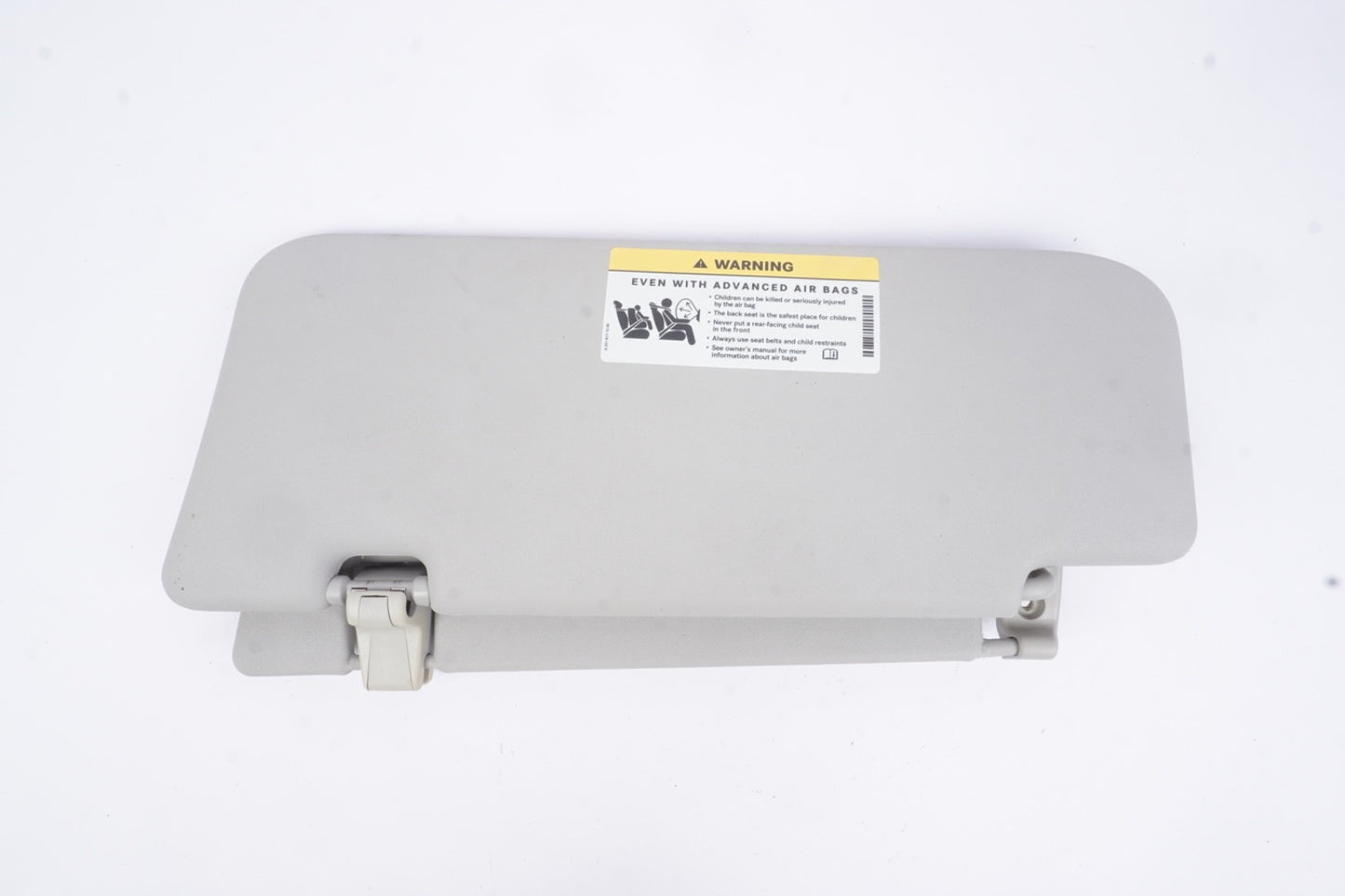 06-12 Mercedes W164 ML350 GL550 Sun Visor Sunvisor Front Right Side Gray OEM