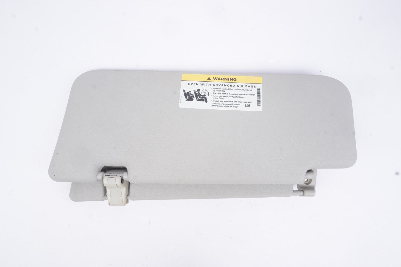 06-12 Mercedes W164 ML350 GL550 Sun Visor Sunvisor Front Right Side Gray OEM