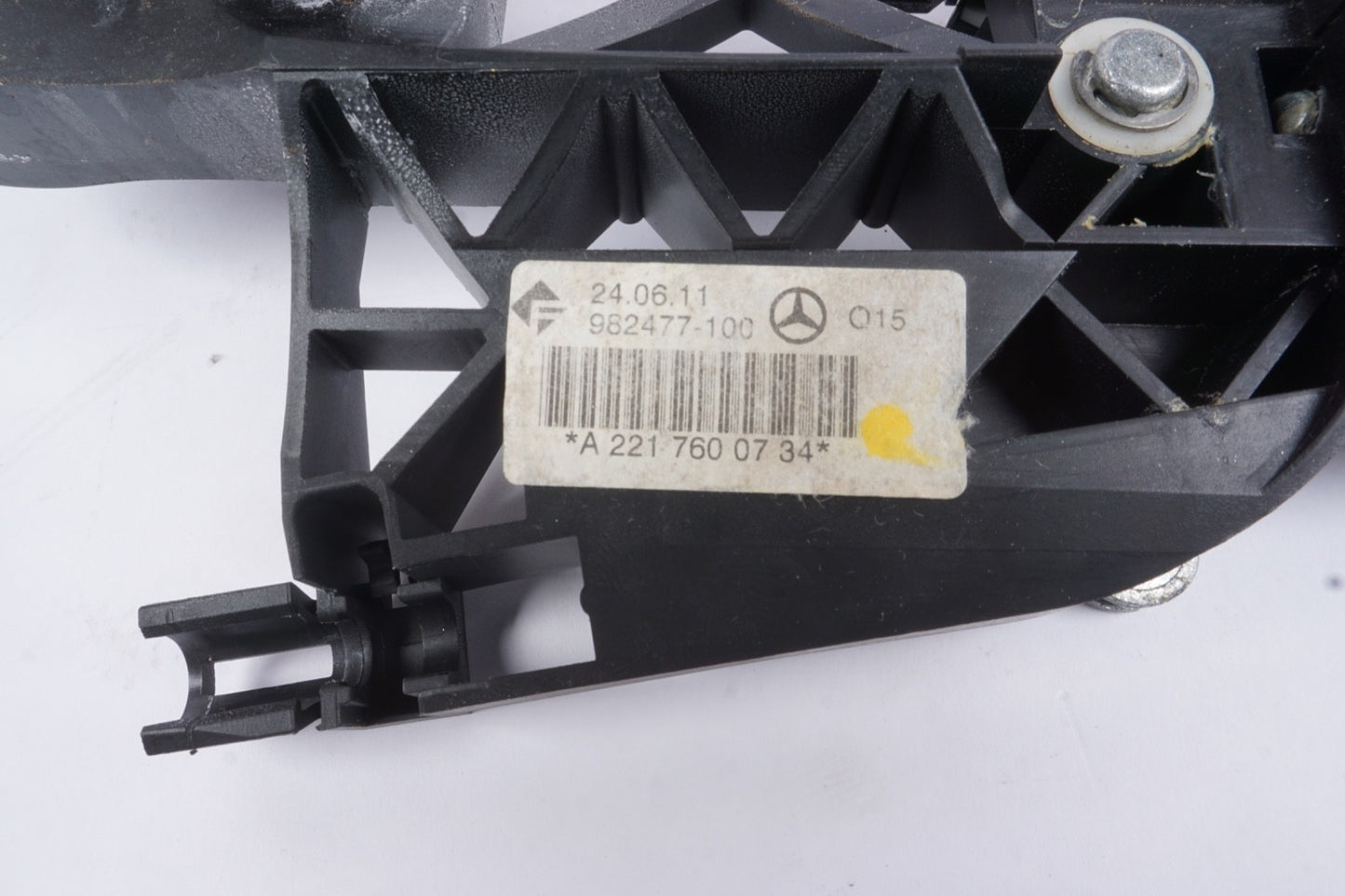07-13 Mercedes W221 S600 S550 Rear Left Exterior Door Handle Keyless Go OEM