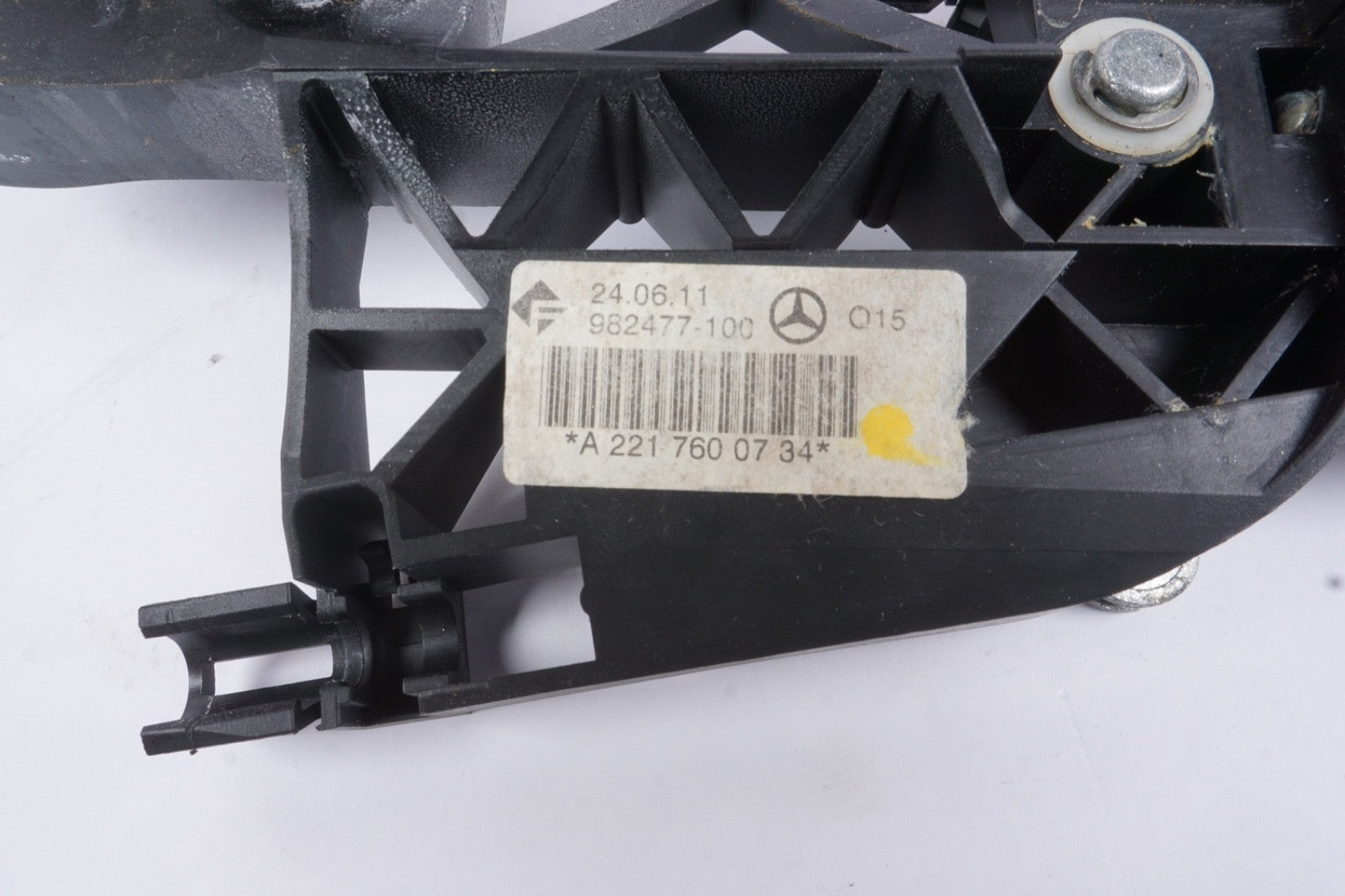07-13 Mercedes W221 S600 S550 Rear Left Exterior Door Handle Keyless Go OEM
