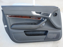 05-11 AUDI C6 A6 S6 SEDAN FRONT LEFT DOOR INTERIOR TRIM PANEL OEM