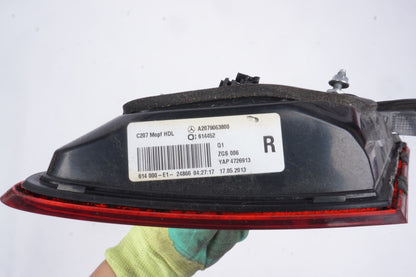 2014 2015 2016 2017 MERCEDES E350 E400 E550 OEM RH Inner Tail Light Coupe/Conver