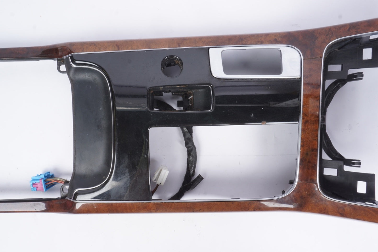 11-16 AUDI A8 S8 FRONT CENTER UPPER CONSOLE WOOD TRIM BEZEL OEM