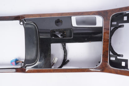 11-16 AUDI A8 S8 FRONT CENTER UPPER CONSOLE WOOD TRIM BEZEL OEM