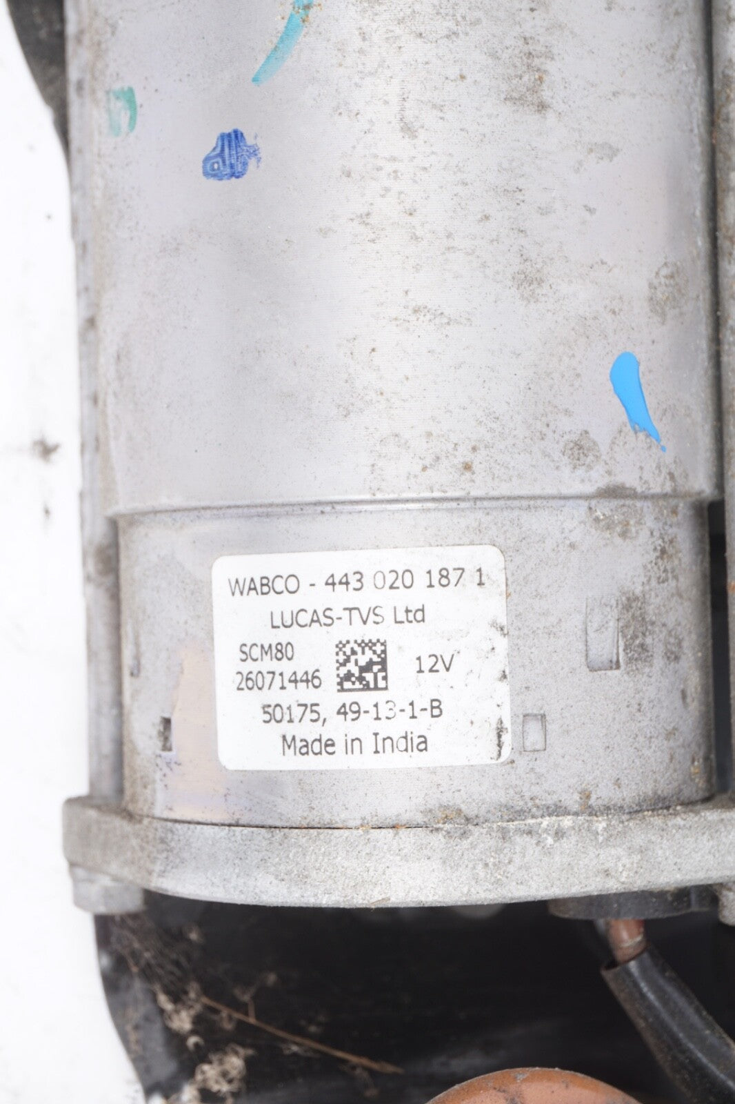 11-17 AUDI A8L A8 3.0L AIR SUSPENSION COMPRESSOR PUMP 4H0616005C  OEM