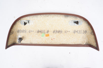 11-16 BMW F10 550i 535i 528i Front Left or Right Seat Back Cover Brown OEM