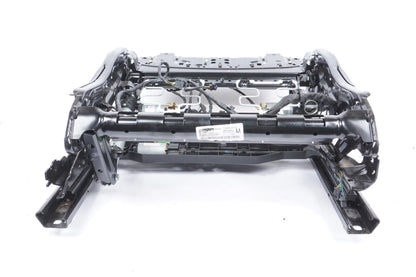 11-15 BMW F10 528i 535 550i FRONT LEFT SIDE SPORT SEAT TRACK FRAME RAIL W/MOTORS