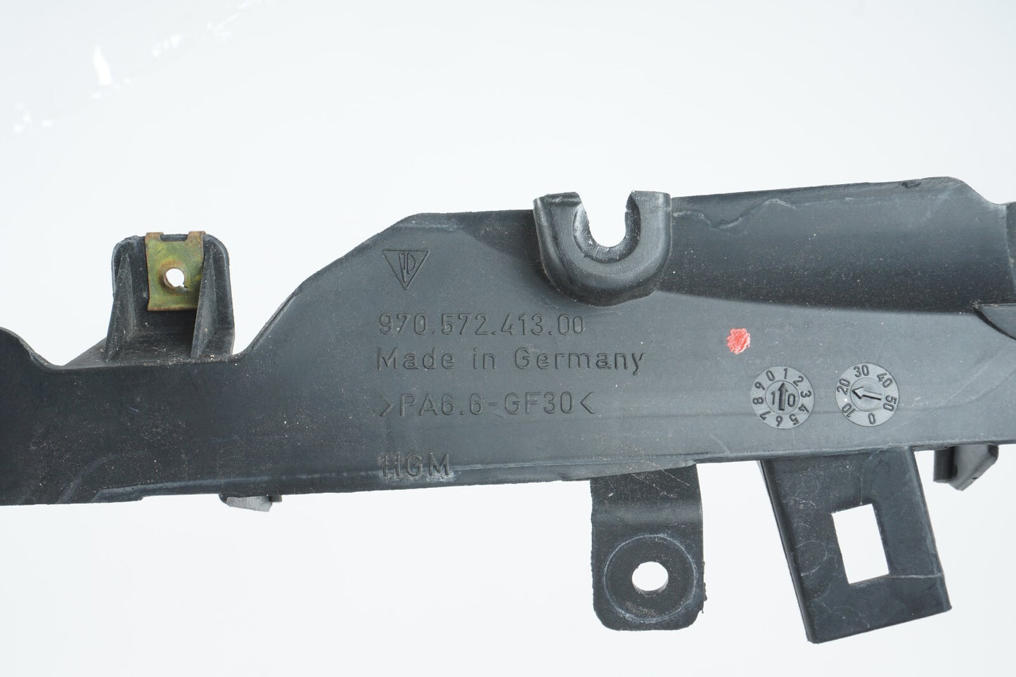 10 - 16 PORSCHE PANAMERA ENGINE BAY SIDE COWL TRIM LEFT & RIGHT OEM