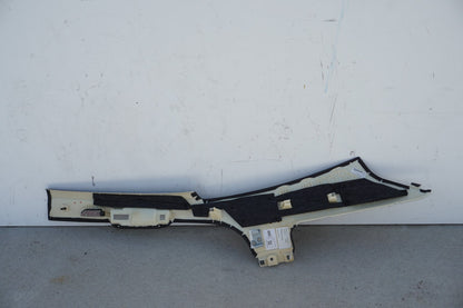 11-17 AUDI A8 A8L S8 REAR RIGHT D PILLAR UPPER QUARTER TRIM COVER ALCANTARA OEM