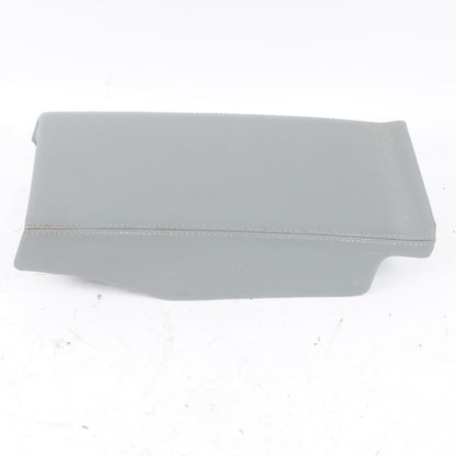 03-06 Mercedes R230 SL500 Rear Center Console Lid Cover Panel Leather OEM