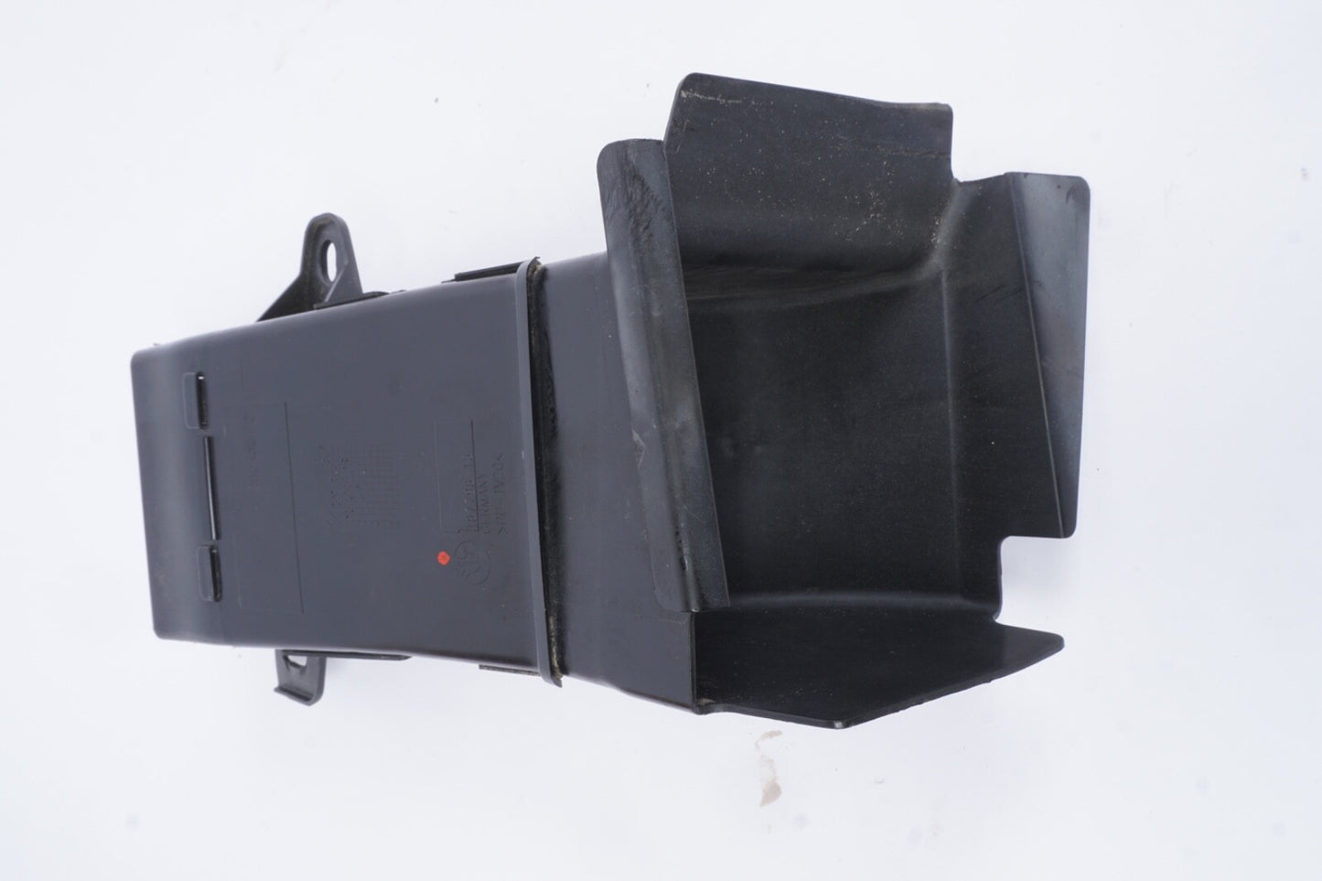 09-12 BMW 750i 750Li F01 Front Left Driver Lower Radiator Air Duct Tube Oem