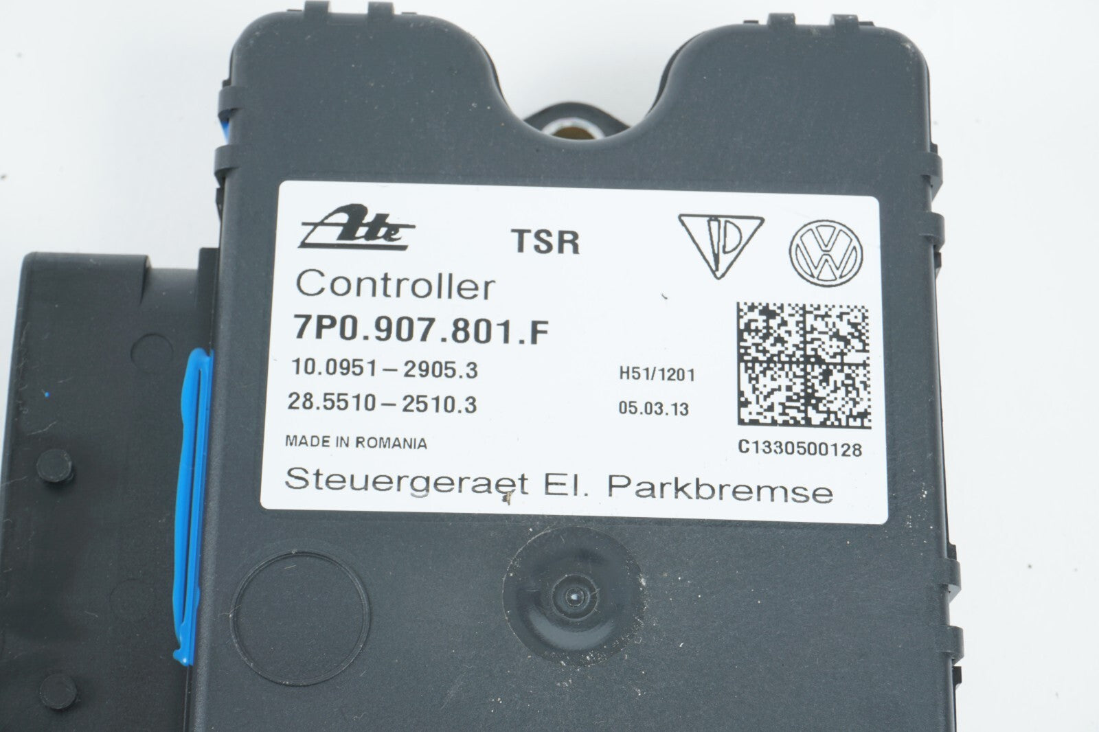 2011-2014 PORSCHE CAYENNE PARKING BRAKE CONTROL MODULE 7P0907801F OEM
