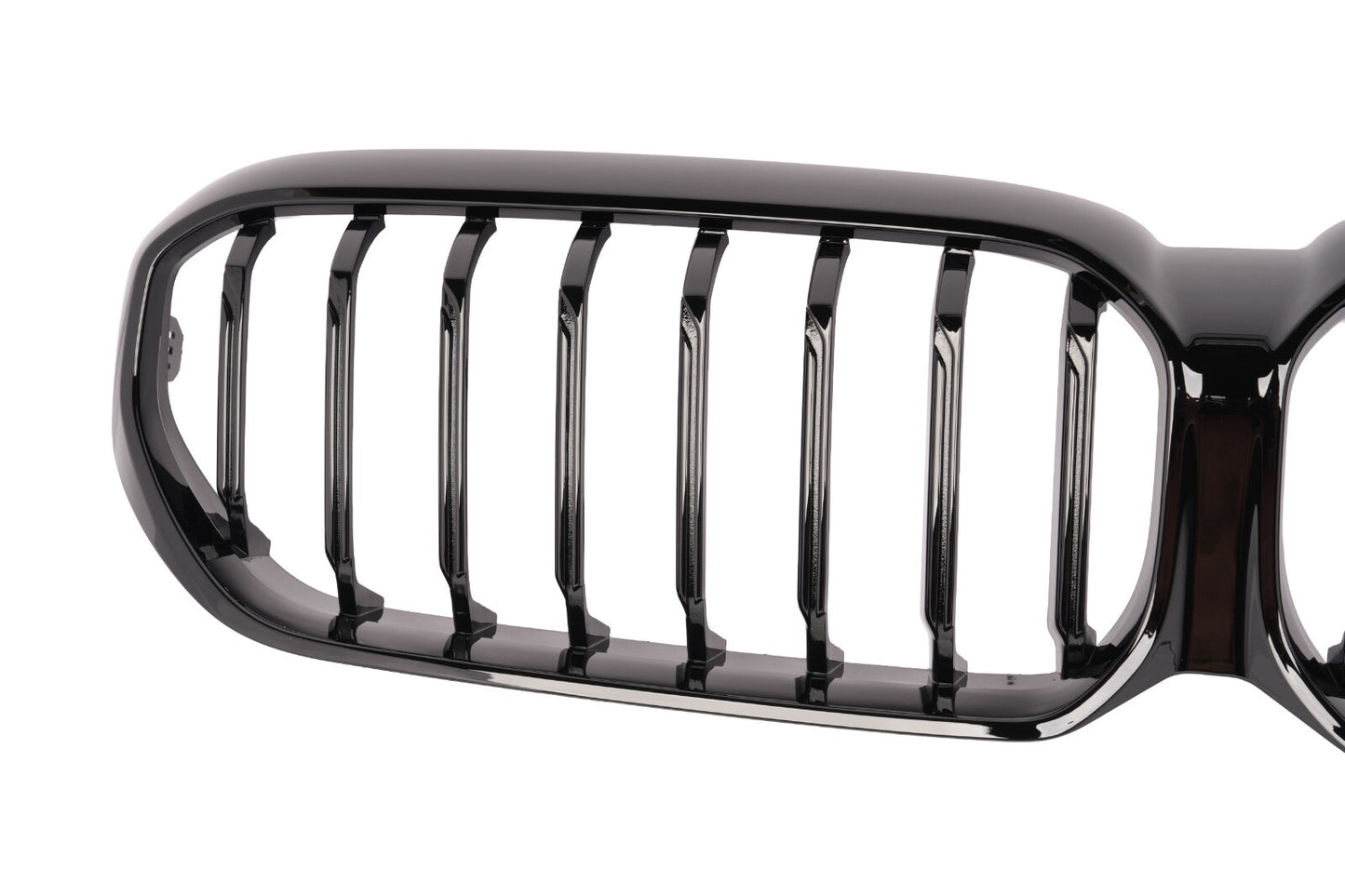 For 2021 BMW G30 G31 LCI Glossy Black Front Kidney Grille Grill - NO CAMERA
