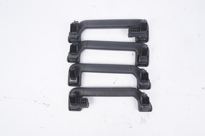11-18 PORSCHE CAYENNE INTERIOR ROOF TOP GRAB HANDLE SET OF 4 ITEM BLACK OEM