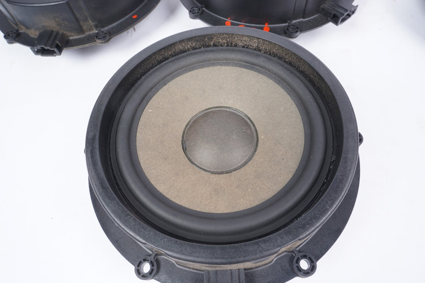 11-18 Porsche Cayenne 958 Door Audio Speaker Set Of 4 OEM