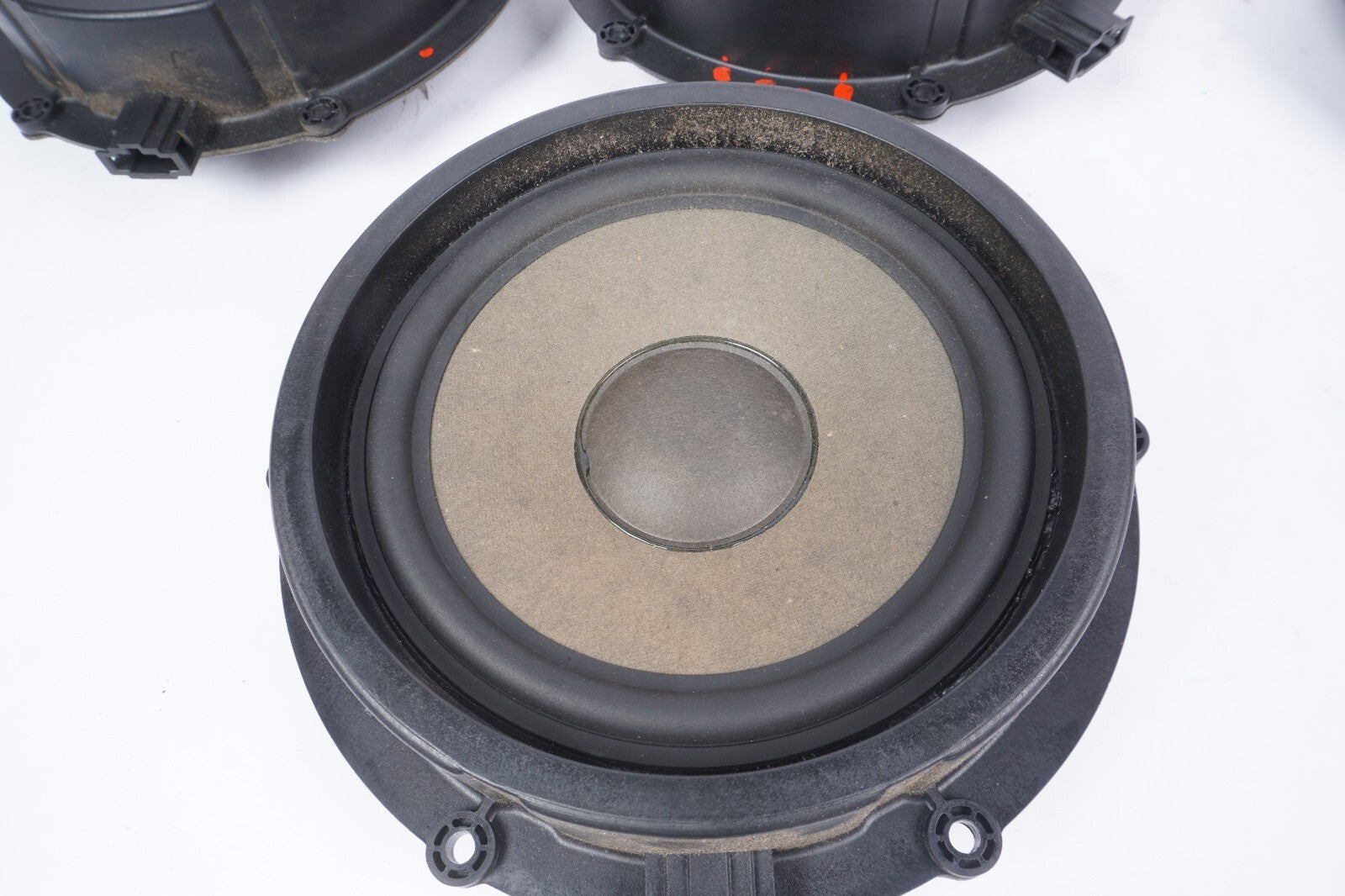 11-18 Porsche Cayenne 958 Door Audio Speaker Set Of 4 OEM
