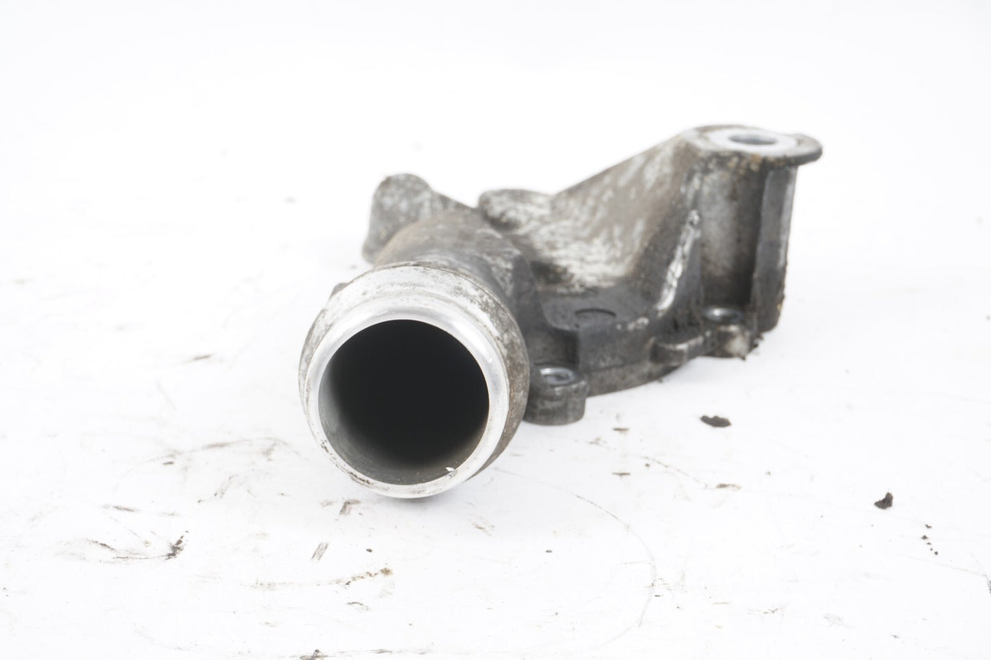 12-17 AUDI A8L A8 3.0L Engine Coolant Outlet Flange 06E121161 OEM