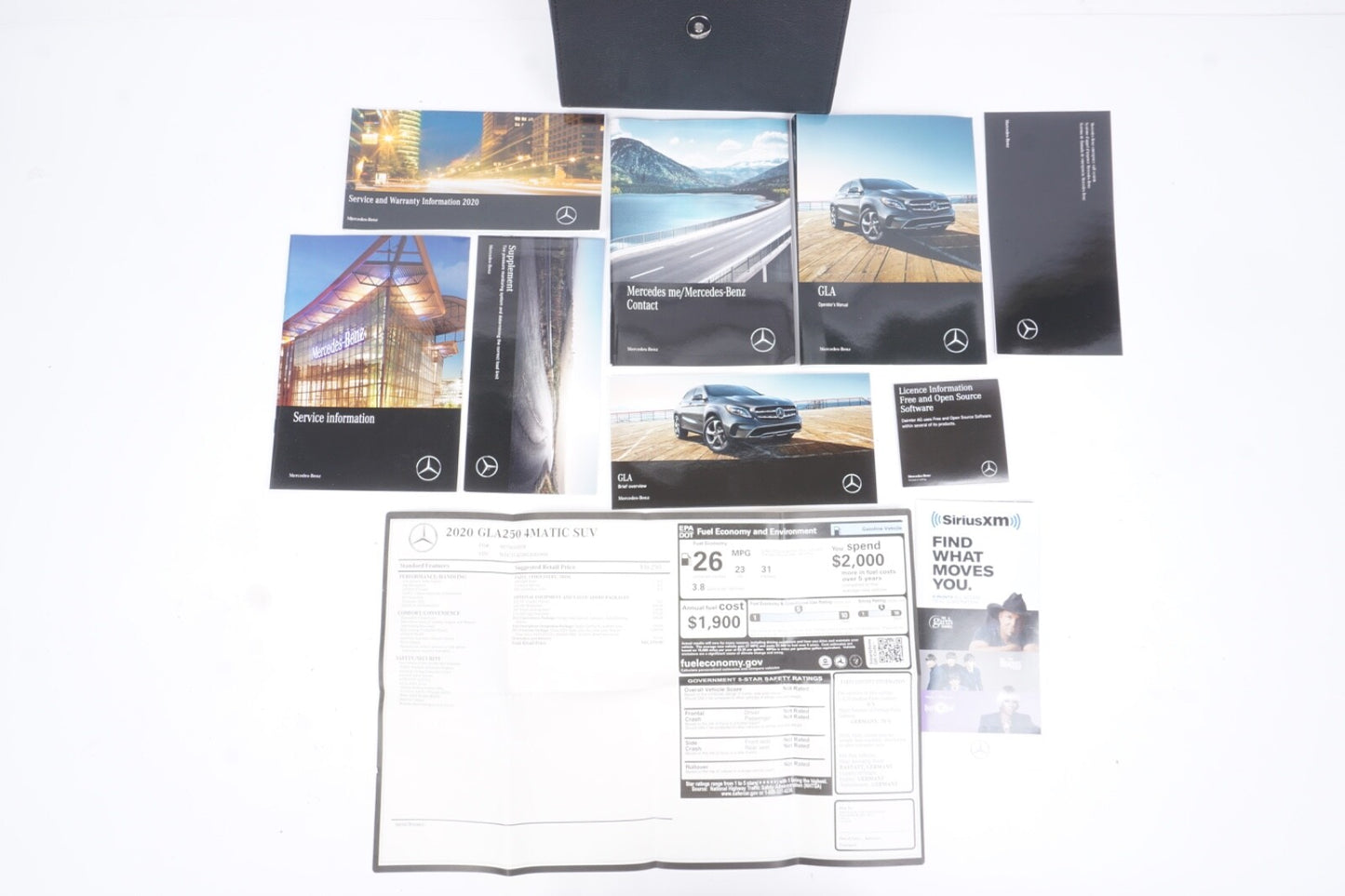 2020 MERCEDES GLA250 OWNERS MANUAL