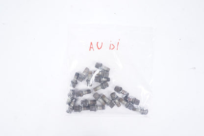 2004 - 2010 Audi A8 A8l D3 Wheel Standard Flange Nut Bolts Lug Set Of 20 Oem
