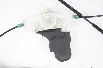 11-17 AUDI A8L FRONT LEFT DRIVER SIDE WINDOW REGULATOR & MOTOR OEM