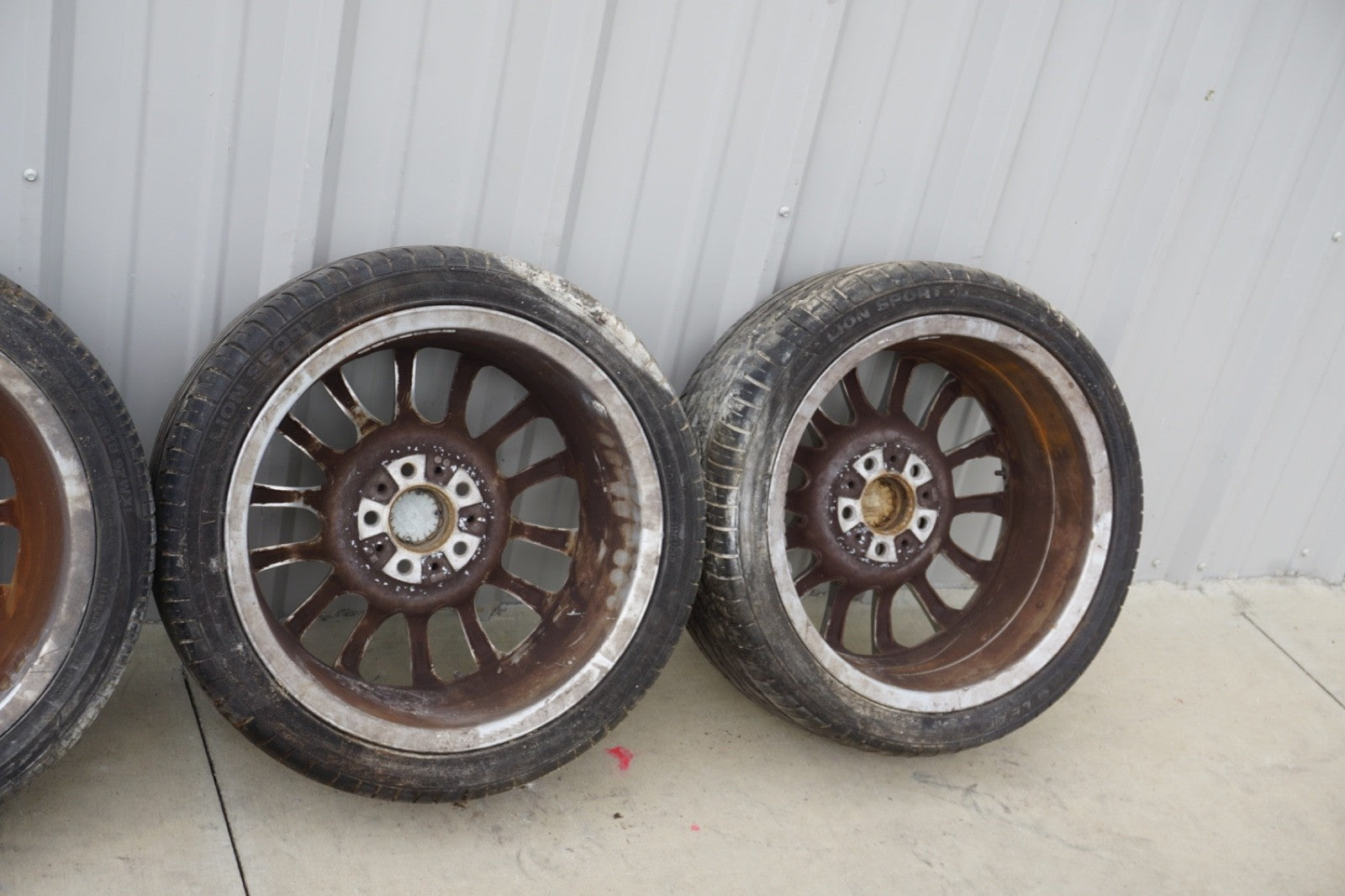 06-13 OEM BMW E90 E92 E93 328 335 Rims Rim Wheels Wheel SET R18