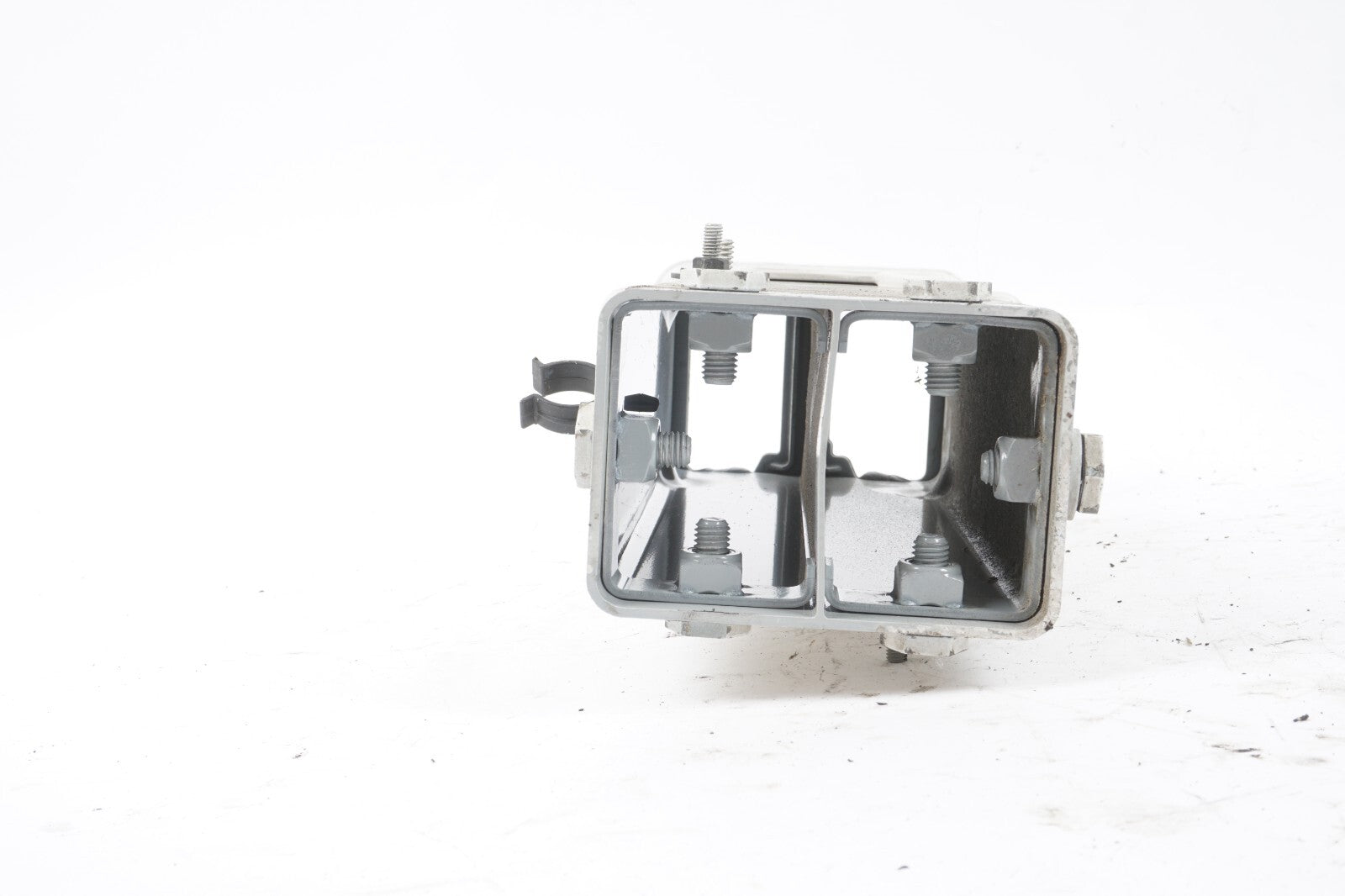 12-17 AUDI A8L A8 FRONT LEFT DRIVER SIDE BUMPER IMPACT RAIL END OEM