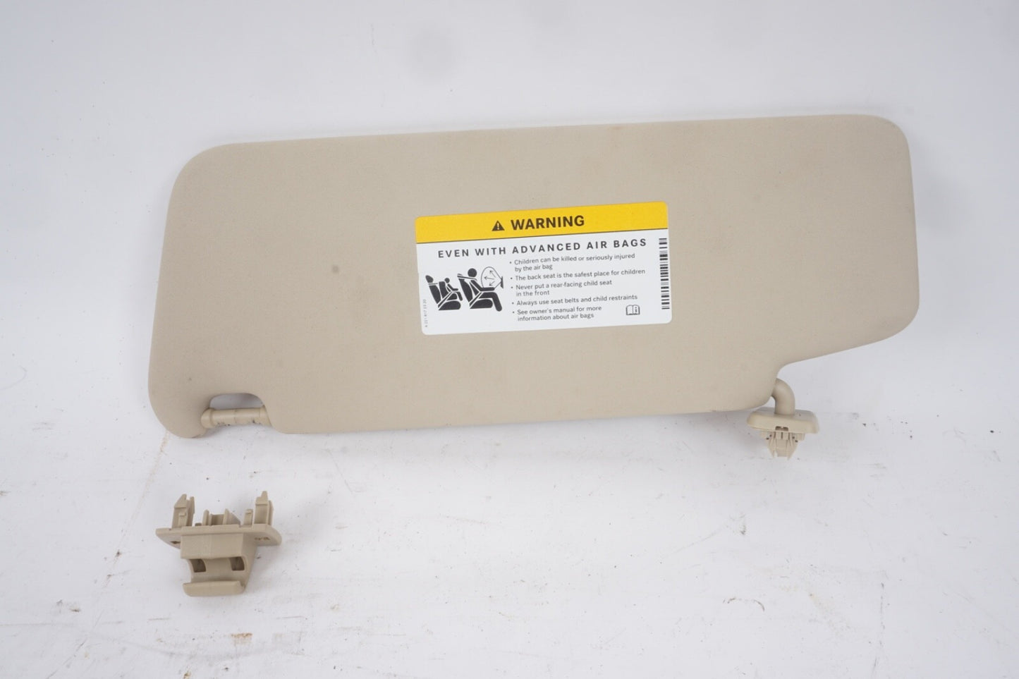 08-14 MERCEDES C200 C250 C300 BEIGE LEFT SUN VISOR ILLUMINATED 0481045107K67
