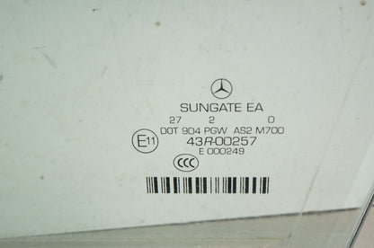07-13 Mercedes W221 S400 S550 S63 AMG Door Window Glass Front Left Driver Side