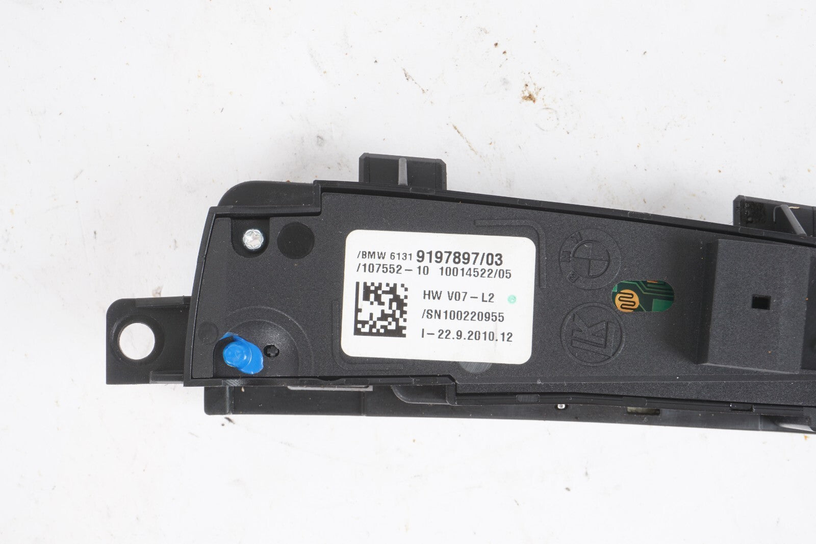 2010 - 2017 BMW 550I GT F07 CENTER SPORT TRACTION CONSOLE MULTI SWITCH OEM