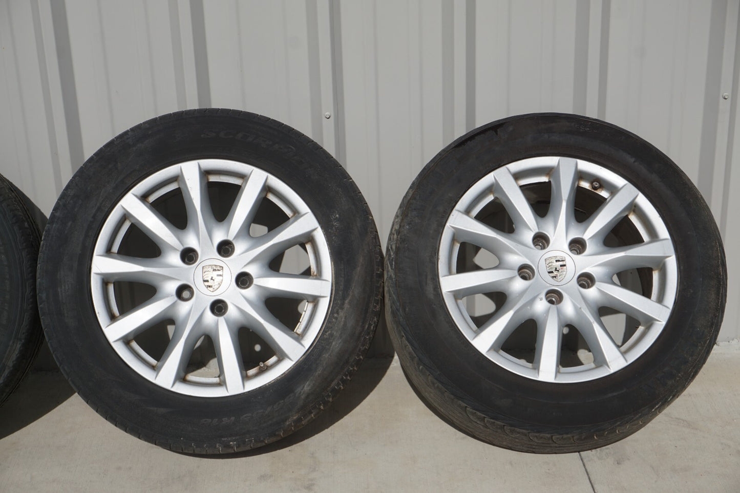 2011 - 2018 Porsche Cayenne 958 Alloy Wheel Rim 8Jx18 & Tire 255/55r18 OEM