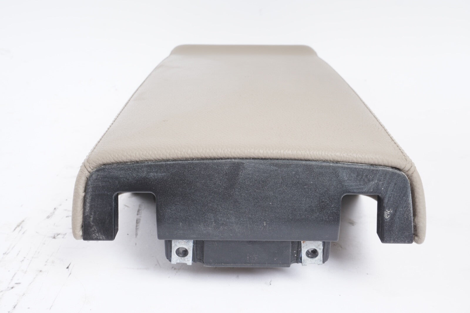 03-06 Mercedes R230 SL55 SL500 Center Console Rear Lid Cover Panel Beige OEM