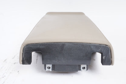 03-06 Mercedes R230 SL55 SL500 Center Console Rear Lid Cover Panel Beige OEM