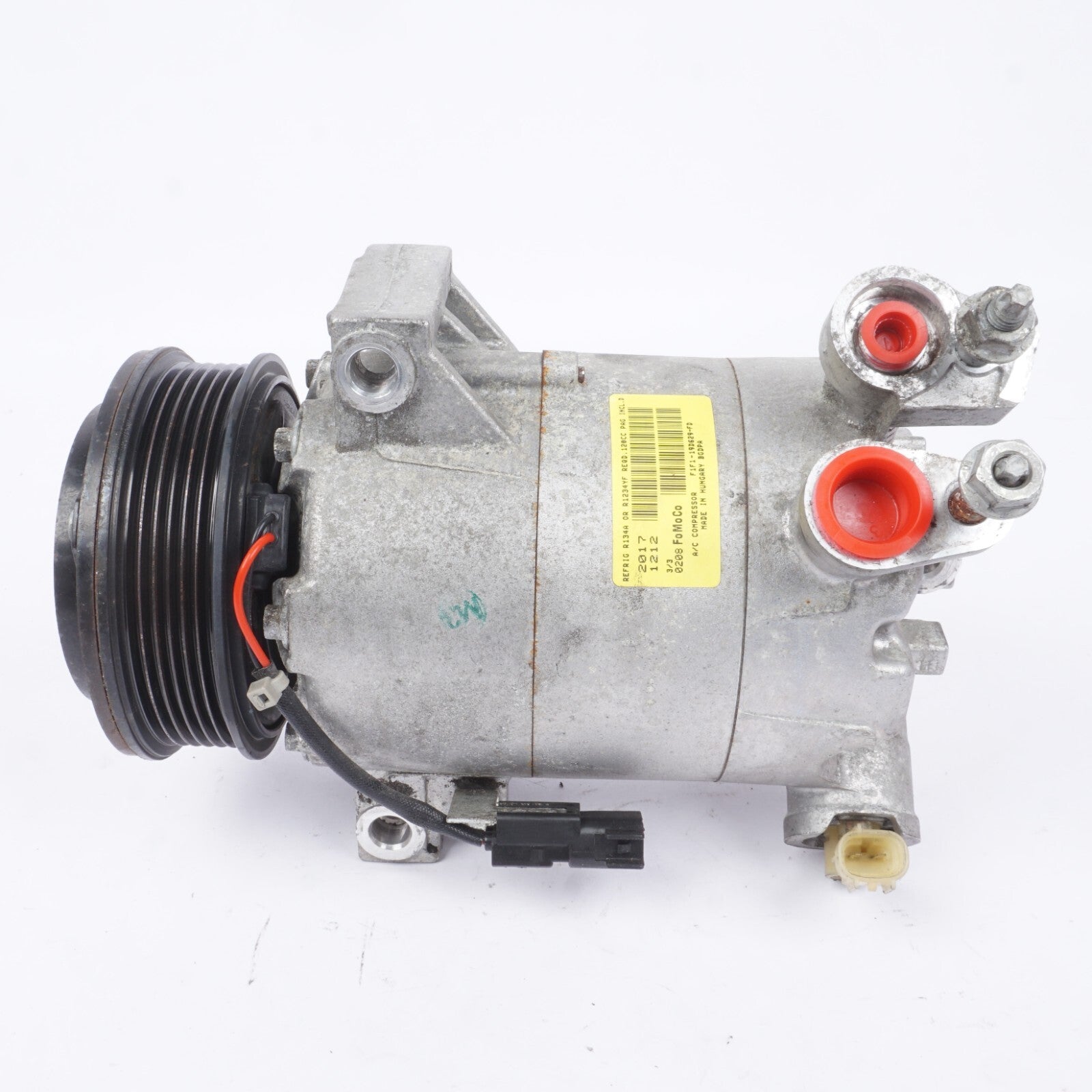 2016 - 2018 Ford Focus 1.0l Turbo Ac Compressor OEM