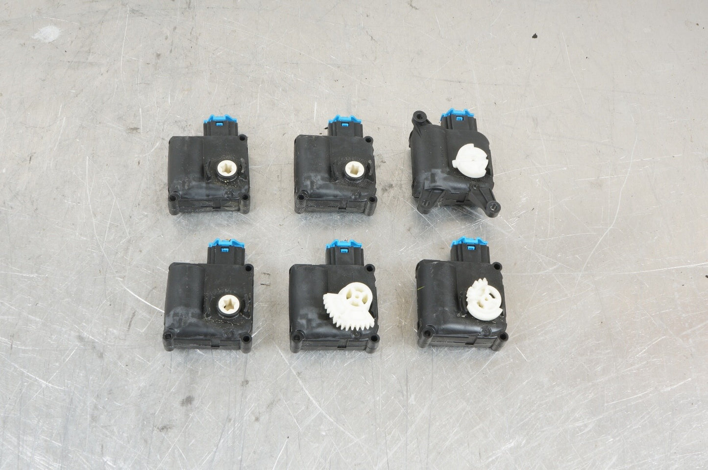 2006 AUDI A6 HEATING SERVO 0 132 801 369 OEM 04 05 06 SET OF 6