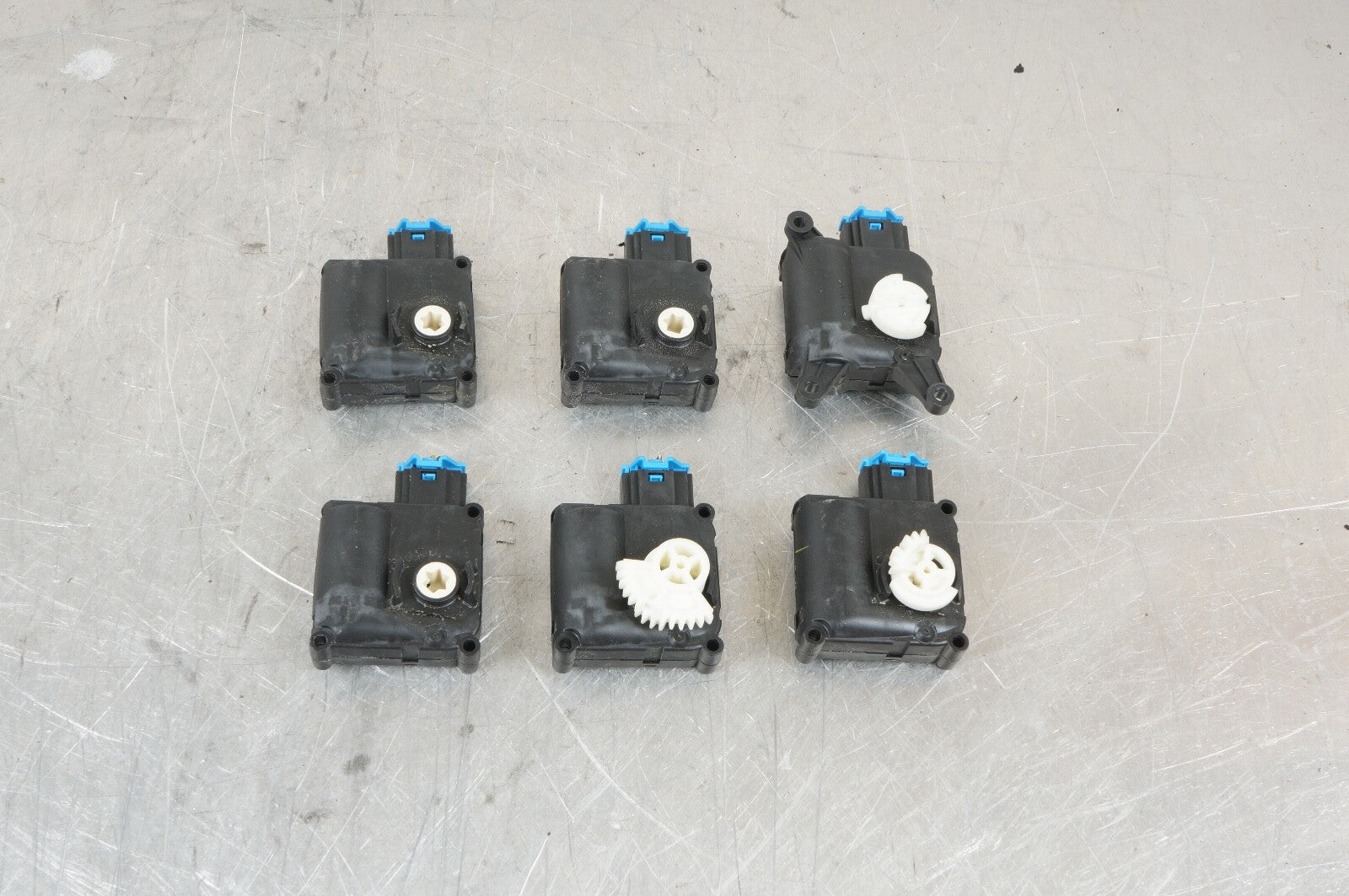2006 AUDI A6 HEATING SERVO 0 132 801 369 OEM 04 05 06 SET OF 6