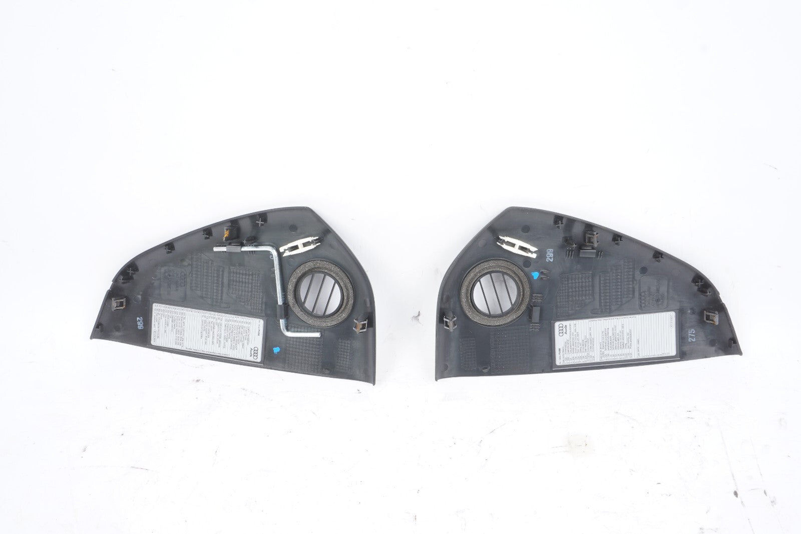 2005 - 2011 Audi A6 Dash Panel End Cap Cover Left & Right OEM