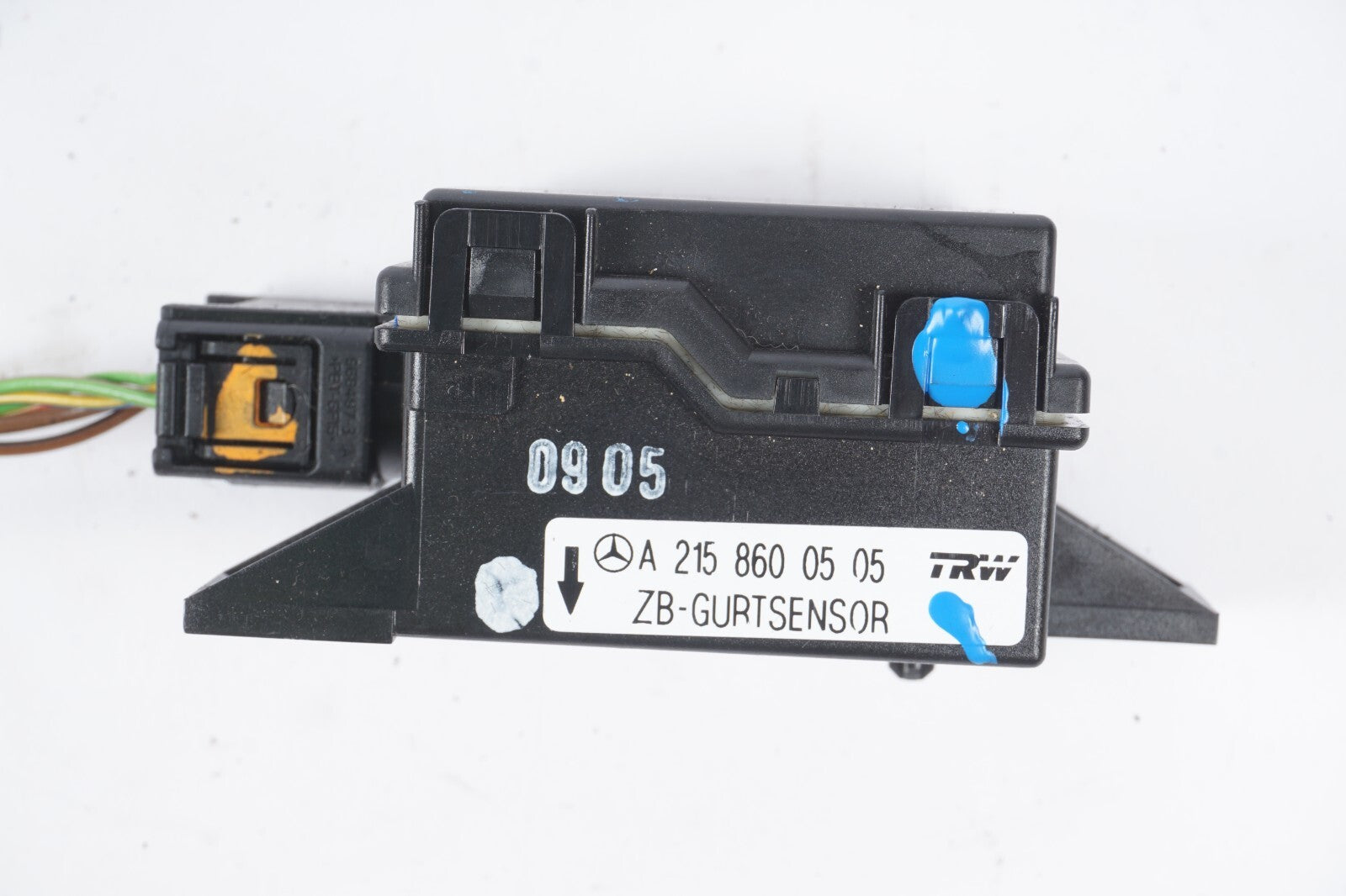 03-12 Mercedes R230 SL500 SL550 Seat Belt Seatbelt Tension Sensor 2158600505 OEM