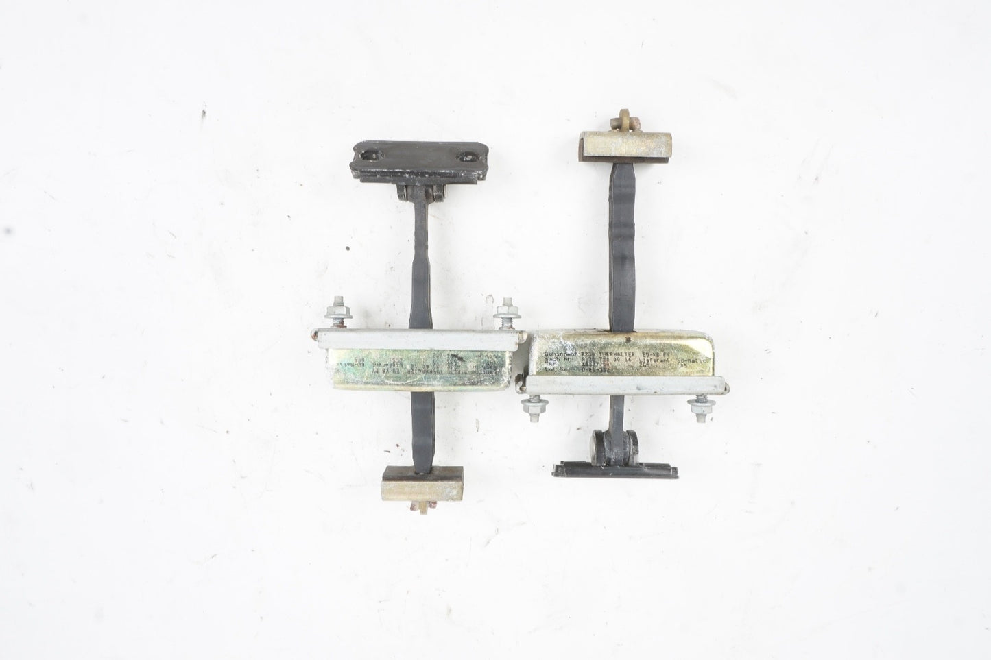 03 - 12 Mercedes R230 SL500 Door Hinge Check Stopper Left & Right OEM
