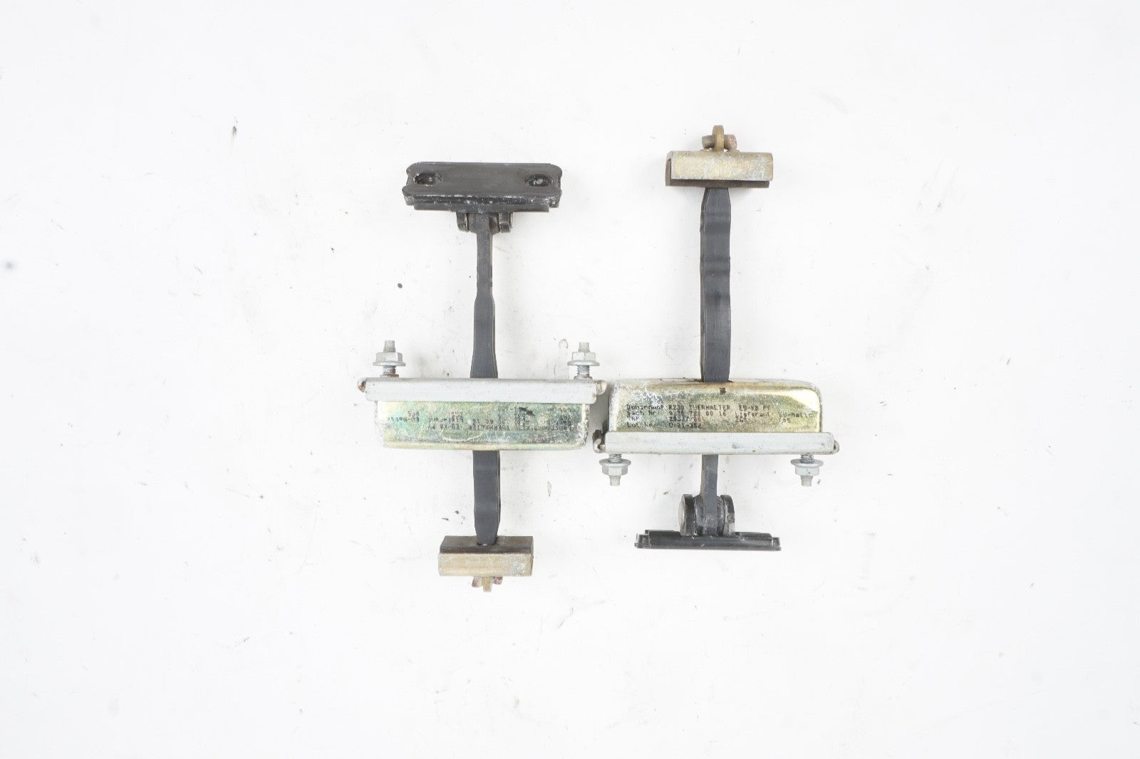 03 - 12 Mercedes R230 SL500 Door Hinge Check Stopper Left & Right OEM