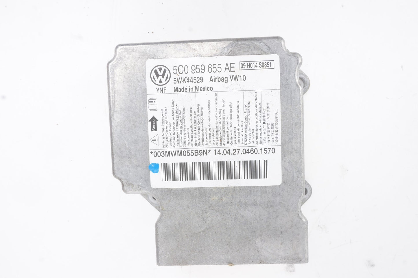 2013-2015 Volkswagen Passat Chassis Control Module Unit 5C0959655A OEM