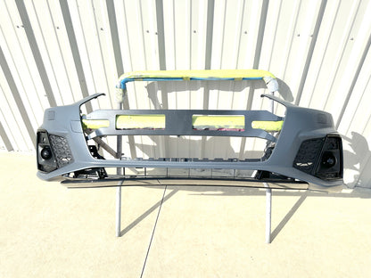 2021 AUDI A5 S5 S-LINE FRONT BUMPER COVER OEM WITH SIDE GRILLES