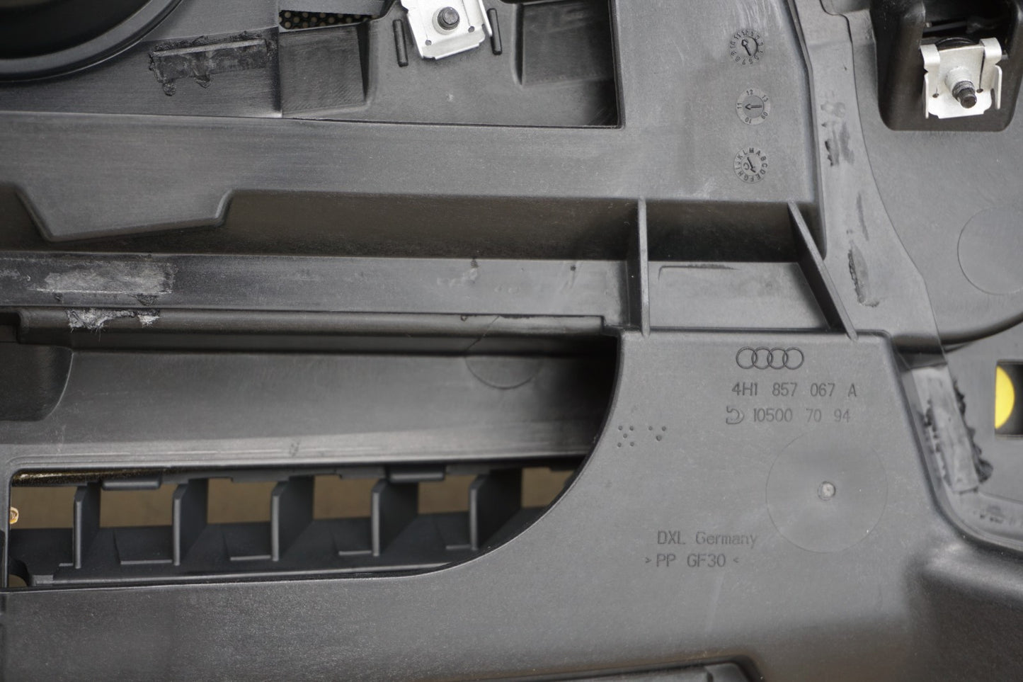2011 - 2017 Audi A8 D4 Front Dashboard Dash Instrument Panel Cover Assembly OEM