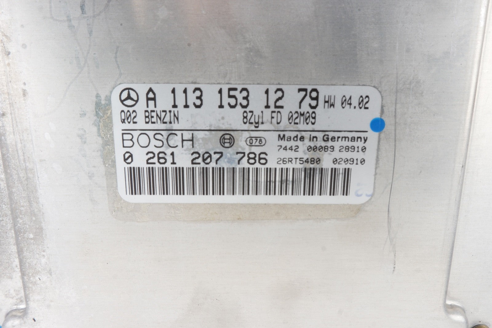 2001-05 MERCEDES S500 Computer Brain Engine Control ECU ECM EBX A1131531279