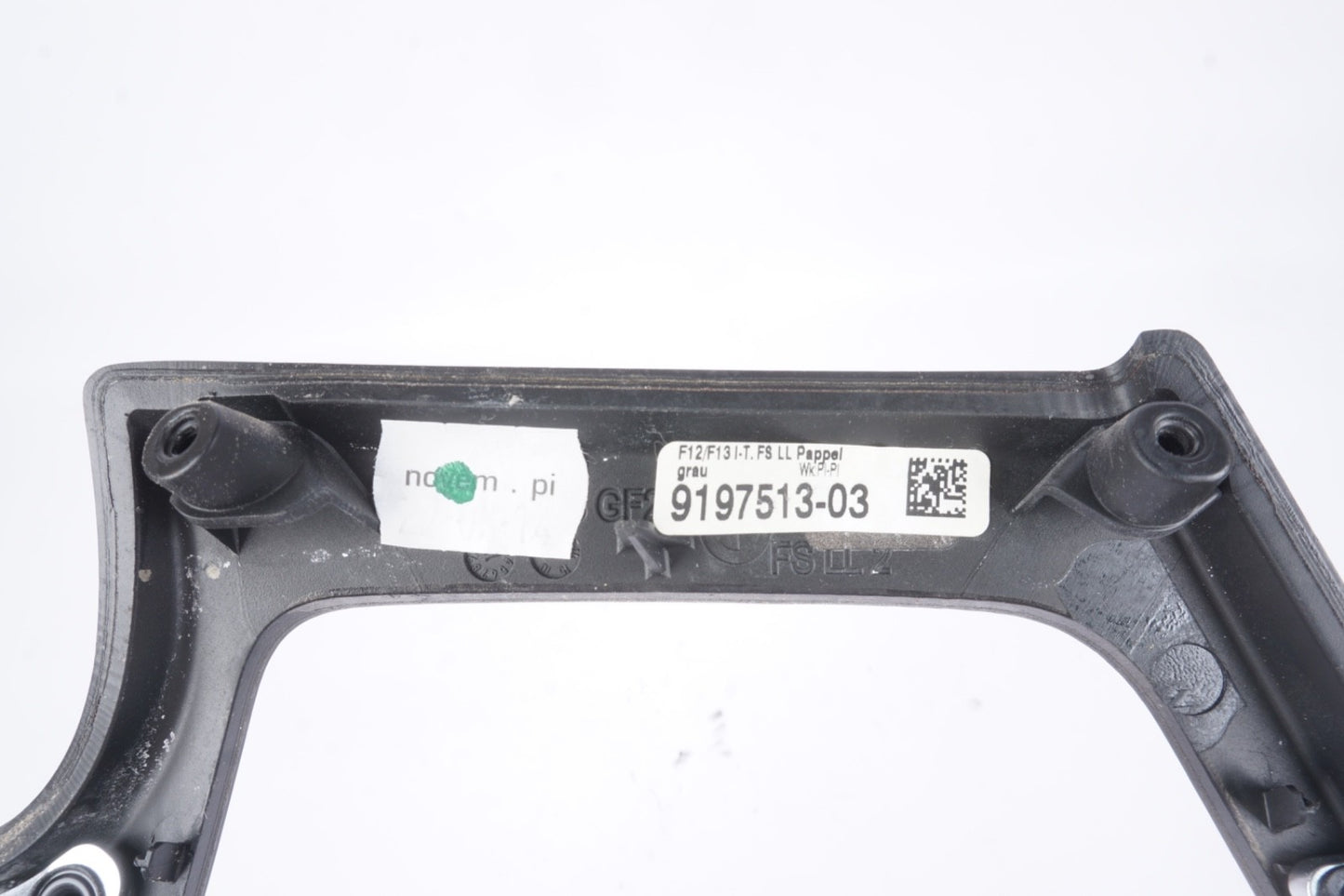 2012-18 BMW 640i 650i F12 DASHBOARD LEFT AC AIR VENT GRILLE BEZEL MOLDING OEM