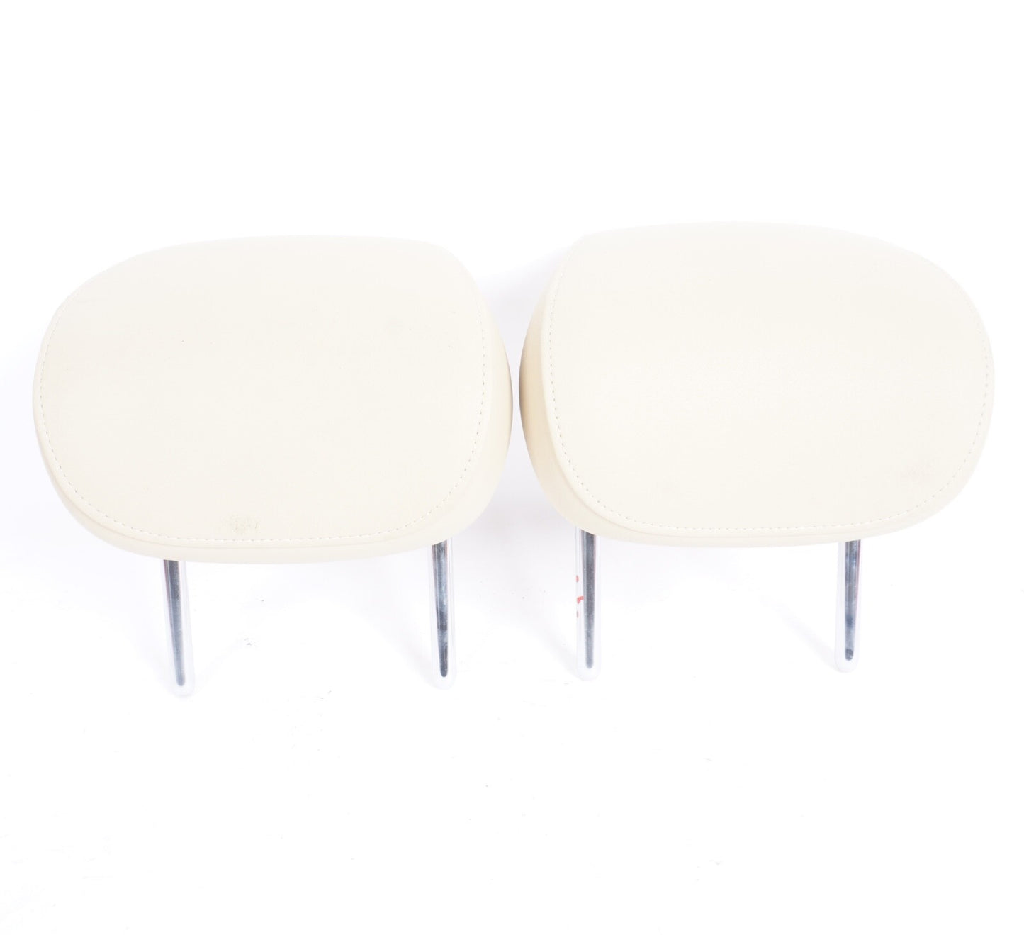 2012 - 2017 AUDI A7 REAR SEAT HEADREST LEFT & RIGHT SET OEM BEIGE