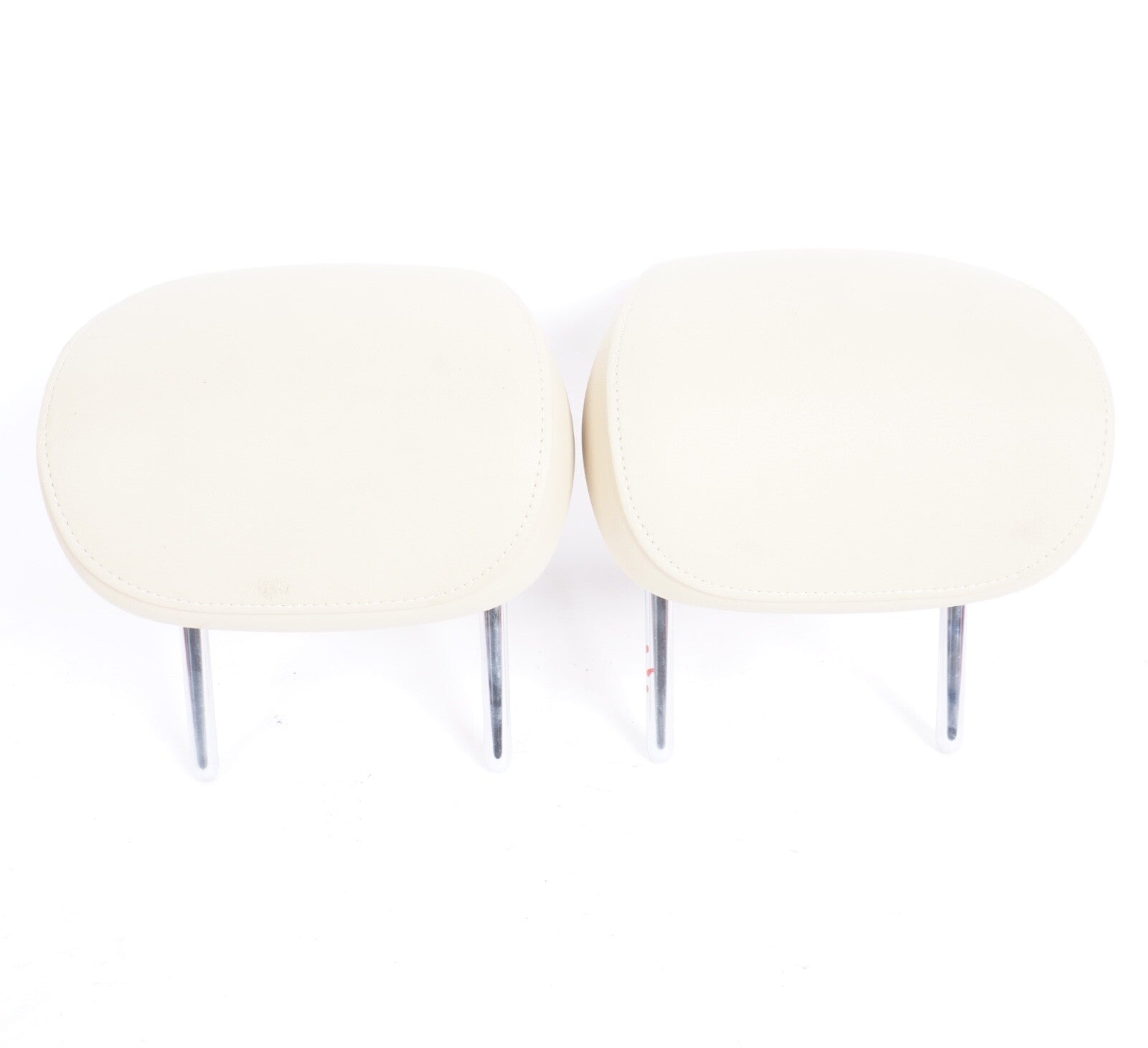 2012 - 2017 AUDI A7 REAR SEAT HEADREST LEFT & RIGHT SET OEM BEIGE