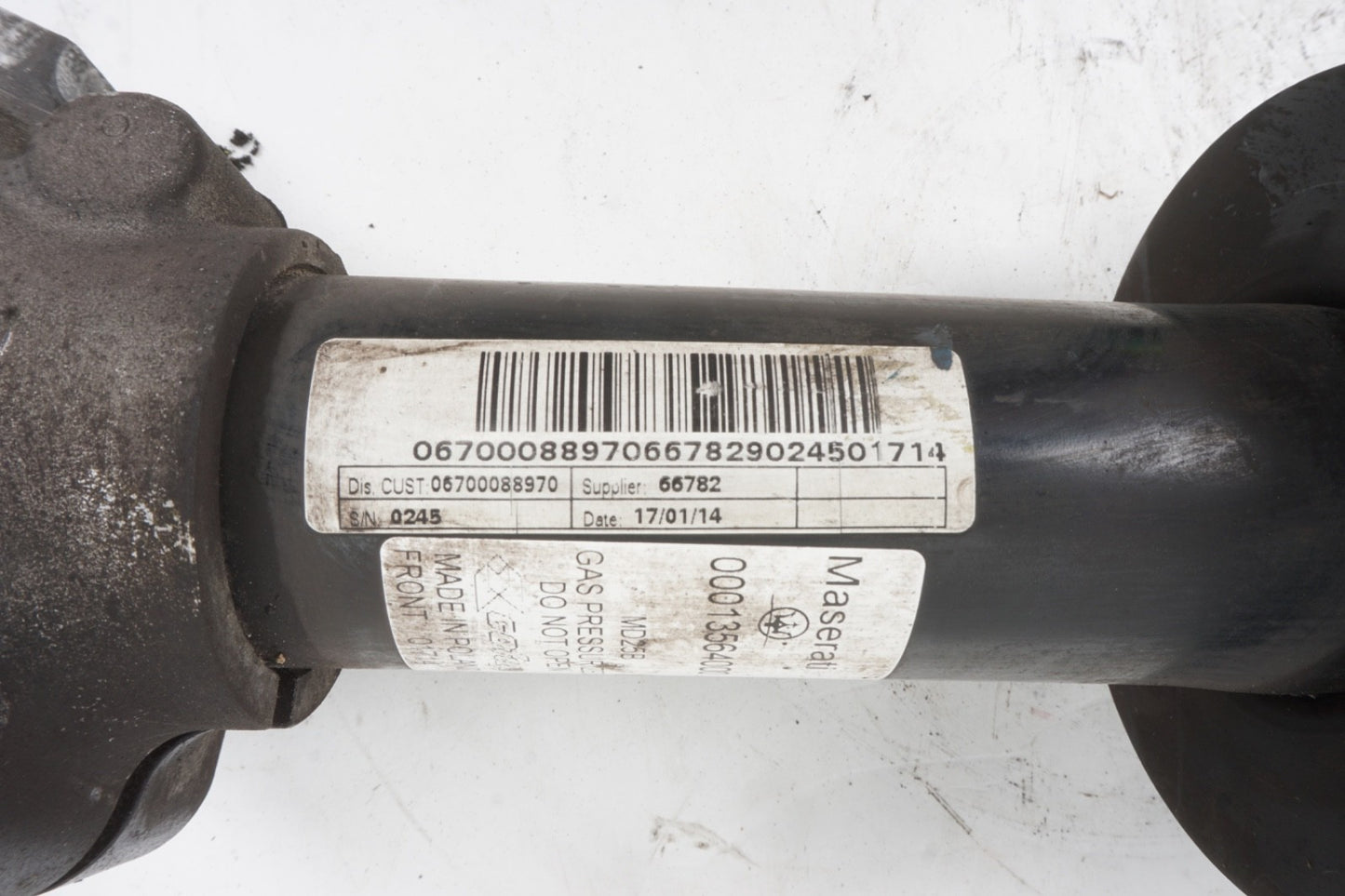 2014-2019 MASERATI GHIBLI S Q4 3.0L V6 AWD LEFT DRIVER FRONT SHOCK STRUT OEM