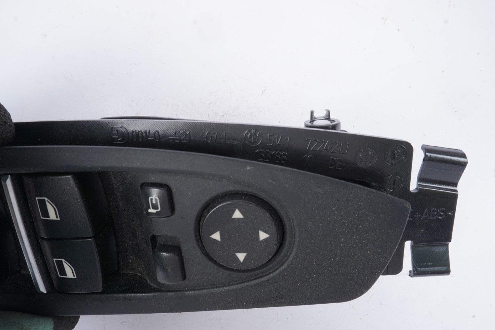 09-15 BMW 750i 750Li F01 F02 Front Left Master Door Window Switch 9163574 OEM