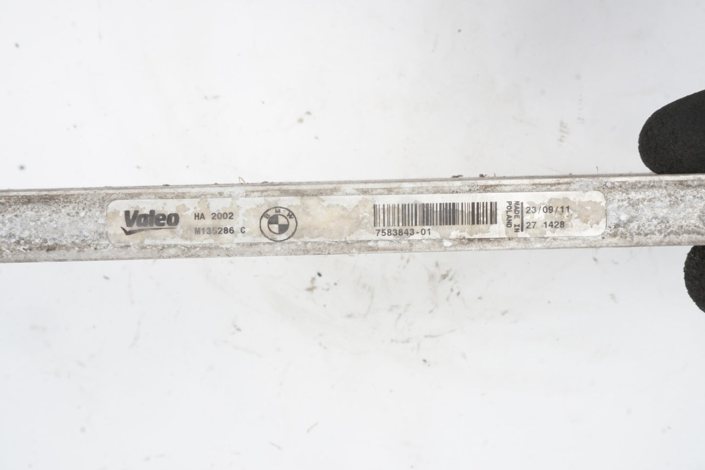 2012 – 2014 BMW 650i 4.4L N63 Power Steering Oil Cooler OEM 7583843