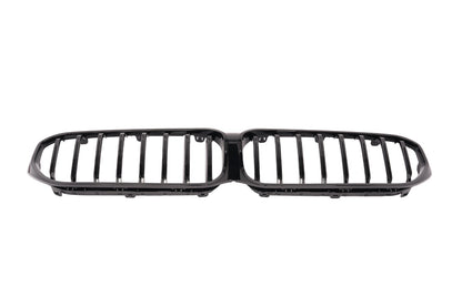 For 2021 BMW G30 G31 LCI Glossy Black Front Kidney Grille Grill - NO CAMERA